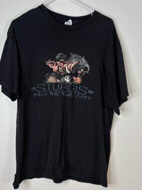 Sturges Black Hills Rally 2013 T-Shirt Size Men’s Large